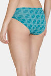 Zivame Anti-Microbial Low Rise Full Coverage Bikini Panty (Pack of 3) - Multicolor — thumbnail 4